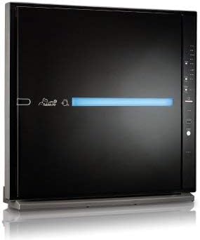 Rabbit Air, MinusA2 Air Purifiers for Home, Ultra Quiet HEPA Air Purifier - Wall Mountable Air Purifiers for Home Large Room, Allergies, Dust, Mold, Smoke & VOCs - (SPA-780A, Black, Germ Defense)