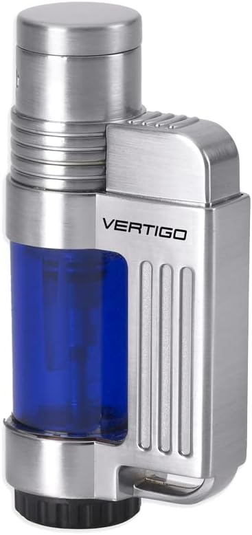 Vertigo Jolt Single Flame Torch Lighter (Blue)