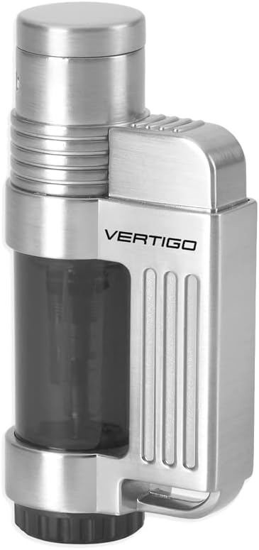 Vertigo Jolt Single Flame Torch Lighter (Black)