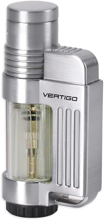 Vertigo Jolt Single Flame Torch Lighter (Clear)