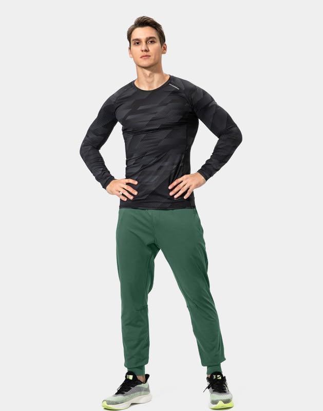 G Gradual Men's Sweatpants with Zipper Pockets Athletic Pants Traning Track Pants Joggers for Men Soccer, Running, Workout