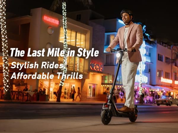 NIU Electric Scooter for Adult - KQi 100 200 Series E Scooter w/Suspension, 600-700W Peak Power, 18-33 Max Miles, Top 17.4-20 MPH, Portable Commuting Escooter, Folding Handlebars(Only K100F & K200F)