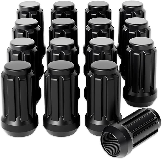 Orion Motor Tech M10x1.25 Lug Nuts, ATV Lug Nuts Compatible with Honda Kawasaki Suzuki Yamaha Can-Am Bombardier Arctic Cat, 10mmx1.25 Wheel Lug Nut Set, Set of 16