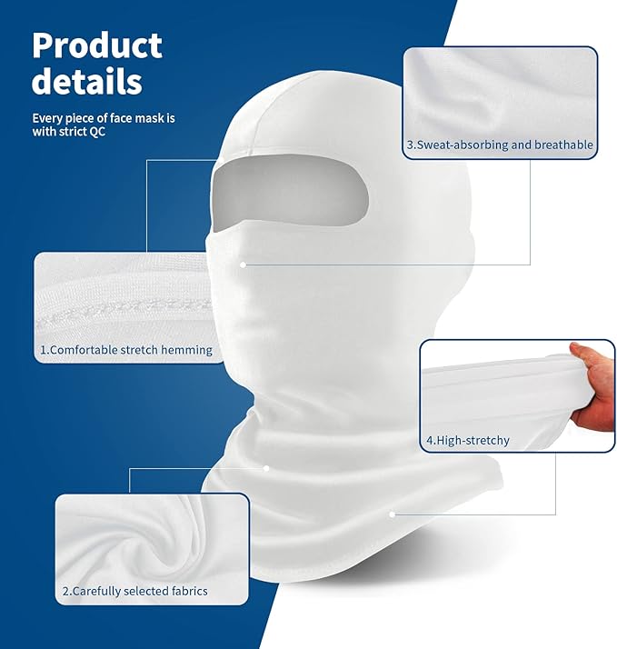 YESLIFE Balaclava Ski Mask for Men and Women, Winter Face Mask, Shiesty for Skiing, Snowboarding & Motorcycle