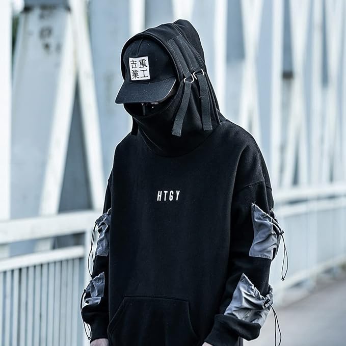 Niepce Inc Japanese Streetwear Men's Techwear Hoodie