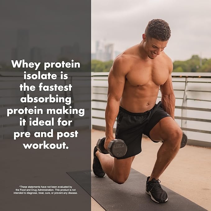 NutraOne IsolateOne Whey Isolate Protein Powder 100% Pure Whey Isolate Powder (Chocolate Peanut Butter - 29 Servings)
