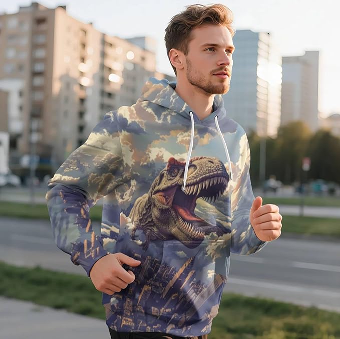 3D Printed Hoodie High Definition Graphic Comfortable and Stylish Unisex Breathable Fabrics Ideal for Casual Wear