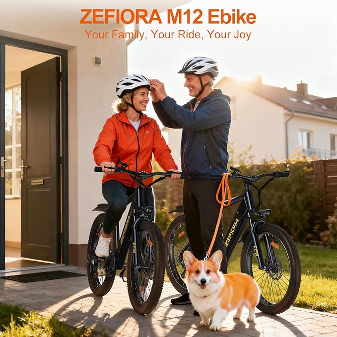Electric Bike for Adults, 800/1500/2500W Peak Motor Ebike, 48V Removable Battery, 30-120 Miles PAS Range, 20-28MPH, 14"/20"/26" All-Terrain Electric Bicycles for Commuute Road Sand Mountain