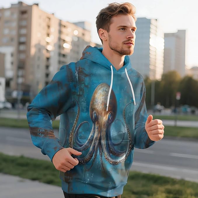3D Printed Hoodie High Definition Graphic Comfortable and Stylish Unisex Breathable Fabrics Ideal for Casual Wear