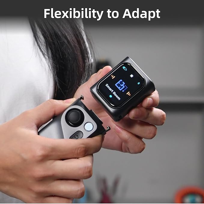 HOZO M-Cube Laser Measuring Tool Adaptor, 01 Smart Planner - Features 360° Joystick for Capturing Floorplans from Any Angle, One-Tap Button for Precise Edge and Corner Measurements