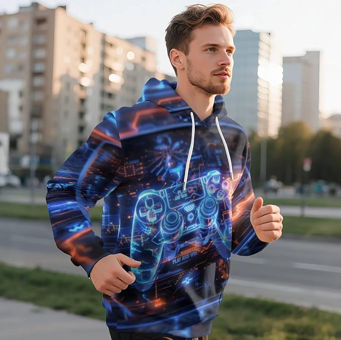 3D Printed Hoodie High Definition Graphic Comfortable and Stylish Unisex Breathable Fabrics Ideal for Casual Wear