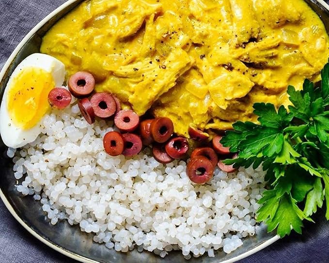 Miracle Noodle Ready to Eat Rice, 7 Oz (Pack of 6), Plant Based Shirataki Konjac Rice, 5 Calories, 1g Net Carbs Per Serving, Keto, Gluten-Free