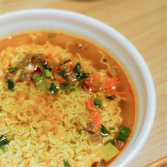 Asian Ramen Gift - Character Box | 8 Korean Ramen + 2 Chopsticks | Gift for Korean Food Box | The Spicy Noodle Challenge for Student and Adult - Journey of Korea