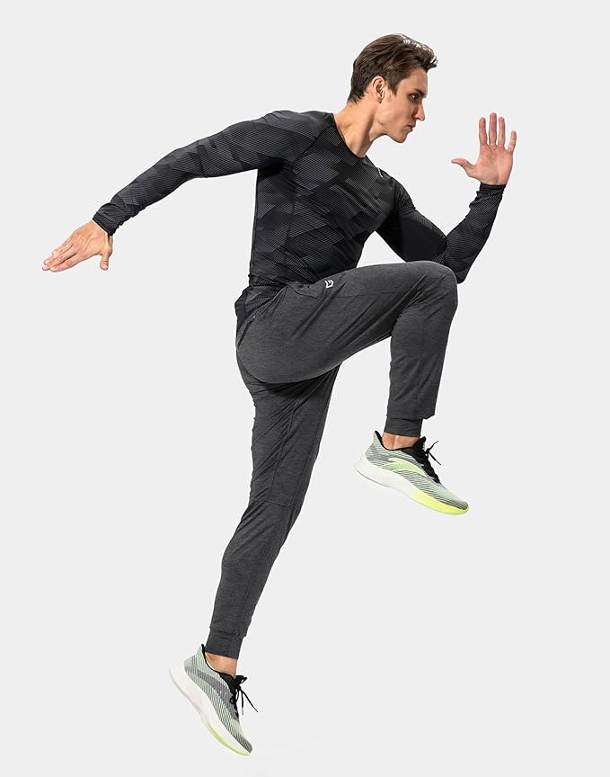 G Gradual Men's Sweatpants with Zipper Pockets Athletic Pants Traning Track Pants Joggers for Men Soccer, Running, Workout