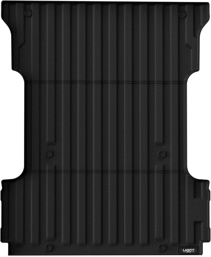 LASFIT 6.5ft Bed Mat for Ford F-150 2015-2020 2021 2022 2023 F150 78.9in Truck Bed Box All Weather Protector Durable TPE Bed Liner Easy Clean-Not Fit for Drop in Bedlienr