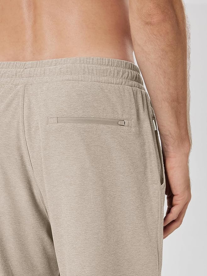ODODOS Men's Performance Shorts 7" – Ultra Soft odSTRATUM Tech Everyday Shorts with Adjustable Waist and Secure Pockets