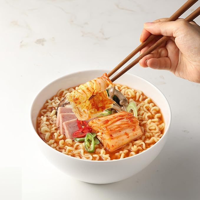 OTOKI Kimchi Ramen Bowl Cup Noodles, 6 x 105g – Authentic Korean Instant Noodles with Real Kimchi, Tangy Broth, and Chewy Noodles