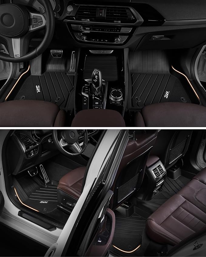 3W Floor Mats Custom Fit for Subaru Forester 2025 2026 (Not Fit Hybrid & Wilderness), TPE All Weather Floor Liner for Forester 1st & 2nd Row Full Set Car Mats Forester Accessories