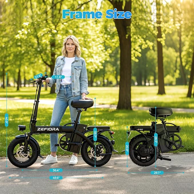 Electric Bike for Adults, 800/1500/2500W Peak Motor Ebike, 48V Removable Battery, 30-120 Miles PAS Range, 20-28MPH, 14"/20"/26" All-Terrain Electric Bicycles for Commuute Road Sand Mountain