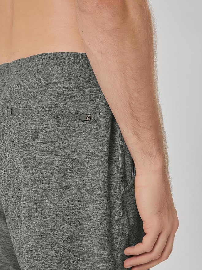 ODODOS Men's Performance Shorts 7" – Ultra Soft odSTRATUM Tech Everyday Shorts with Adjustable Waist and Secure Pockets