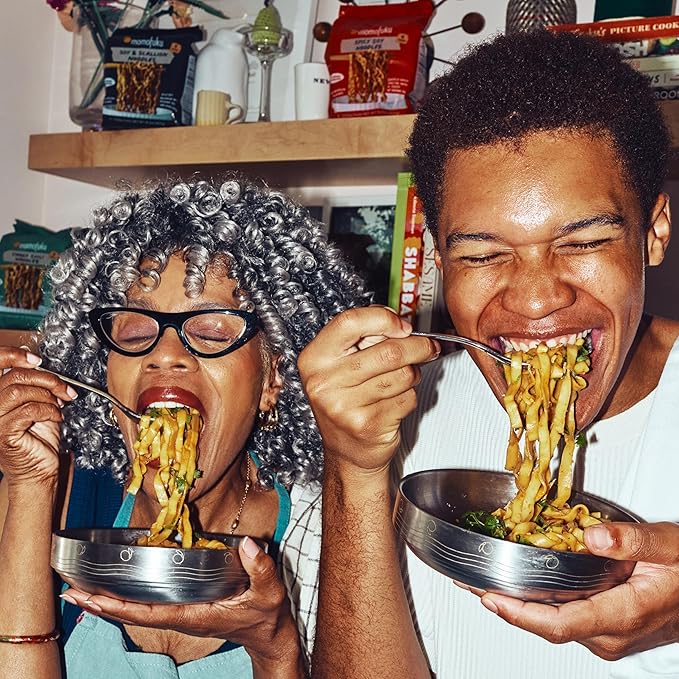 Momofuku Ramen Noodle Spicy Variety Pack by David Chang, 12 Meals of Air-Dried Instant Noodles with Spicy Sauce