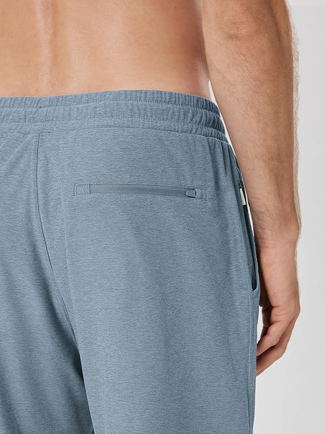 ODODOS Men's Performance Shorts 7" – Ultra Soft odSTRATUM Tech Everyday Shorts with Adjustable Waist and Secure Pockets