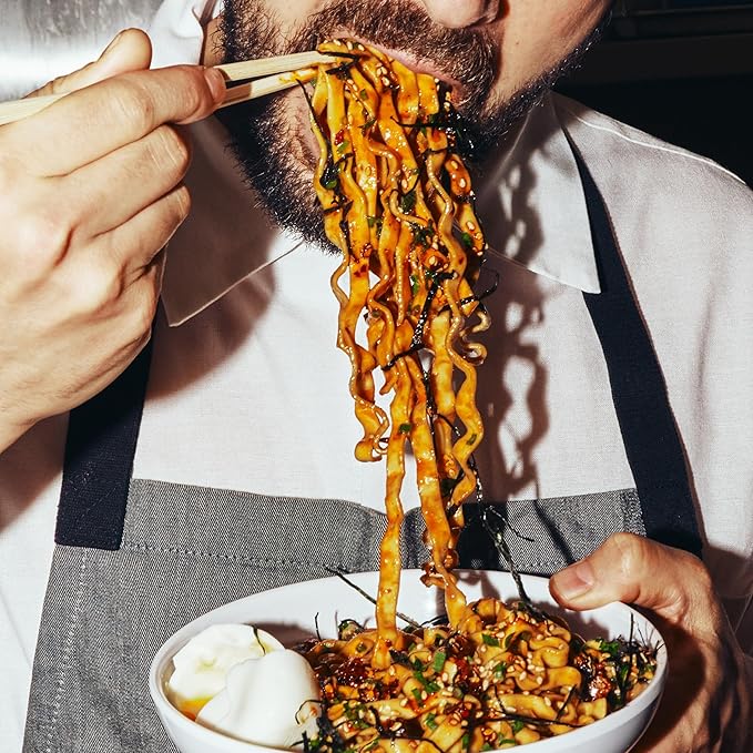 Momofuku Ramen Noodle Variety Pack by David Chang, 12 Meals Air-Dried Instant Noodles with Sauce