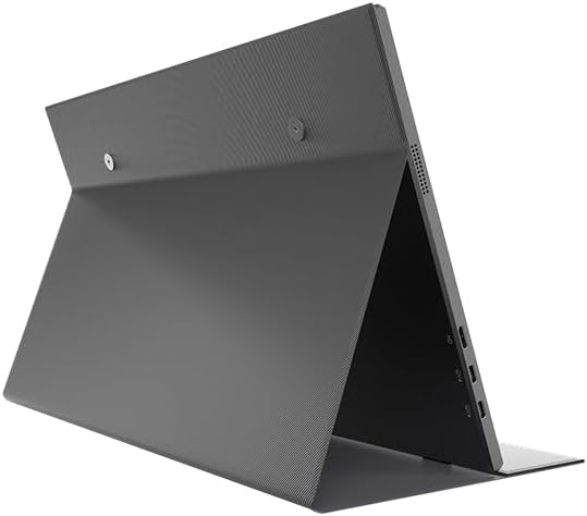SANSUI Portable Monitor 15.6inch 1080P FHD USB-C, HDMI Computer Display HDR IPS Gaming Monitor w/Premium Smart Cover & Screen Protector, Speakers, for Laptop PC MAC Phone PS4 Xbox Switch