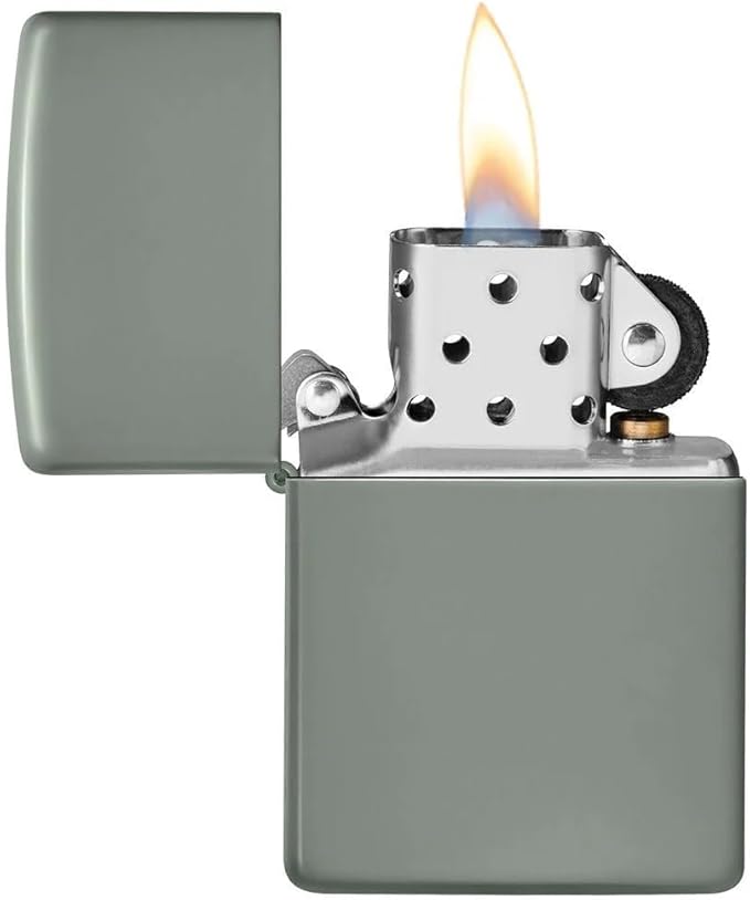 Customized Personalized ZIPPO Classic Windproof Oil Lighter Engraving (Sage)