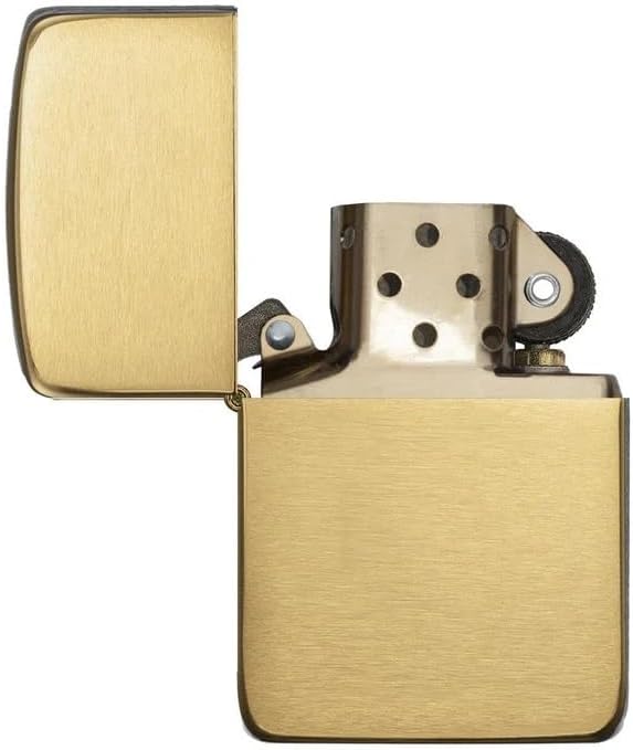 Customized Personalized ZIPPO Classic Windproof Oil Lighter Engraving (1941 Replica Brass)