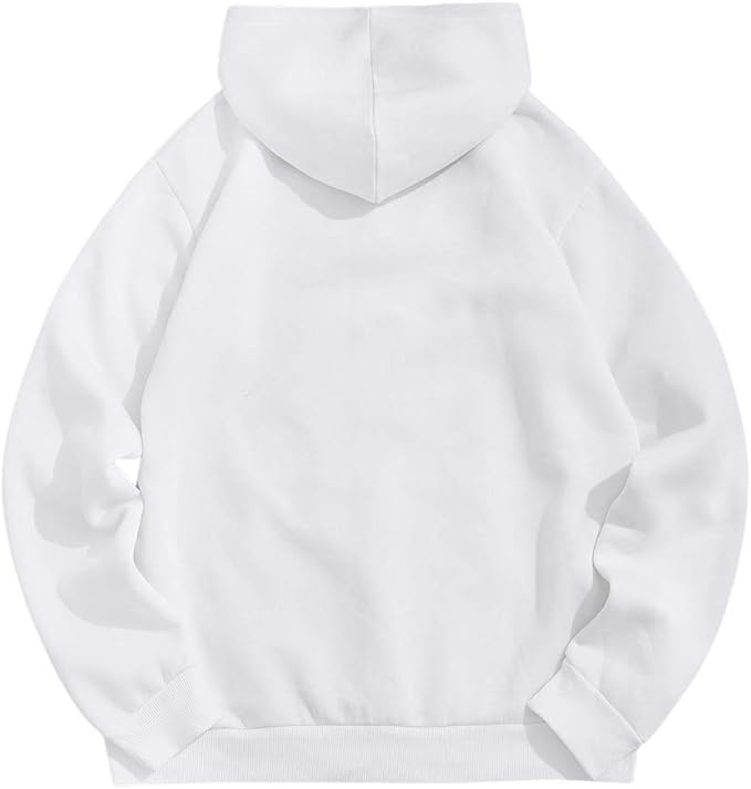 ZAFUL Men's Drawstring Hooded Sweatshirt Unisex Long Sleeve Hoodies Sweatshirts Casual Pullover