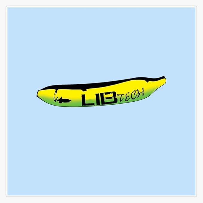 Summer Vibe Slippery-Lib_Tech-Cool Stuff Sticker Decal Laptop Car Window Vinyl 5"