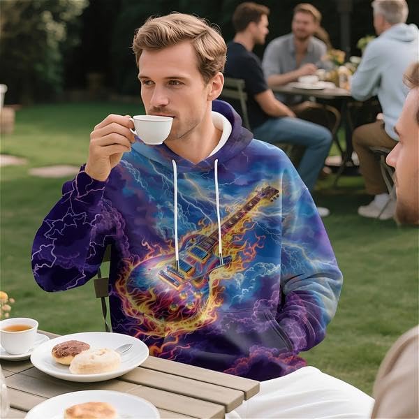 3D Printed Hoodie High Definition Graphic Comfortable and Stylish Unisex Breathable Fabrics Ideal for Casual Wear