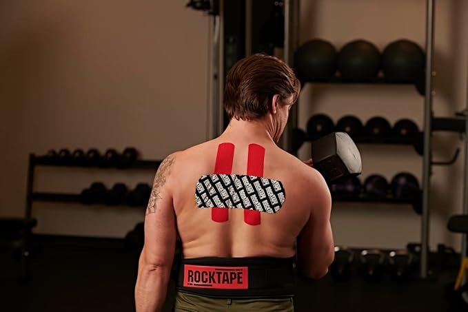 RockTape Highly Water-Resistant Kinesiology Tape