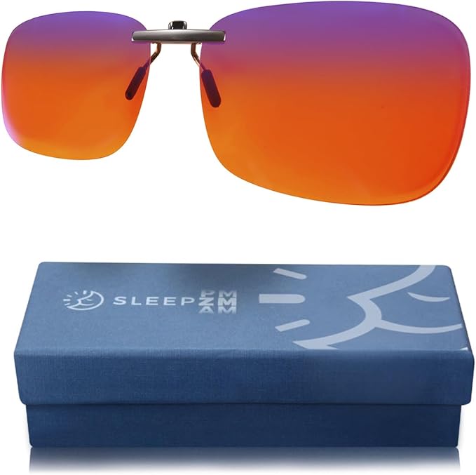 100% Blue Light Blocking Glasses - Women + Men - Better Sleep - Anti Eye Strain Protection - Computer Screens Gaming