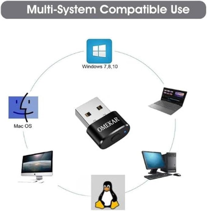 USB Mouse Jiggler Undetectable - Plug & Play Mouse Mover, Keeps Computer Awake, No Software, Work from Home USB Device
