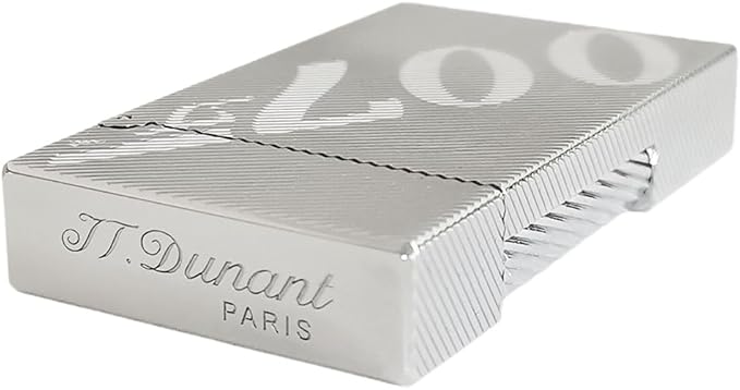 JTDunant Portable 007 Limited Edition Lighter, Cling Sound, Adjustable Soft Flame, Trench Lighters for Collection Decorative Gift Present