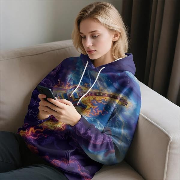 3D Printed Hoodie High Definition Graphic Comfortable and Stylish Unisex Breathable Fabrics Ideal for Casual Wear