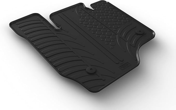 GledringUSA All-Weather Rubber Floor Mats Compatible with Ford F-150 SuperCrew 2015-2025 and for F-150 Raptor 2017-2020, No Trimming Required, Tailored Custom Fit, Protects from Rain, Mud, Snow.