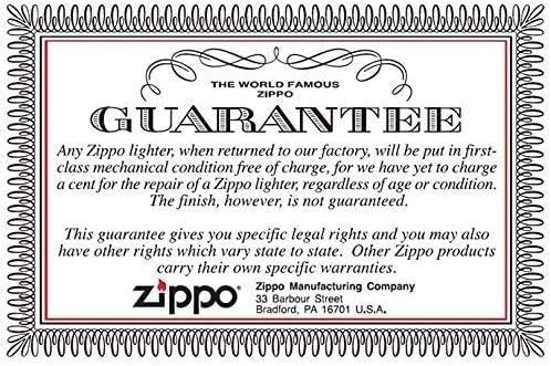 Customized Personalized ZIPPO Classic Windproof Oil Lighter Engraving (Slash Brush Silver)