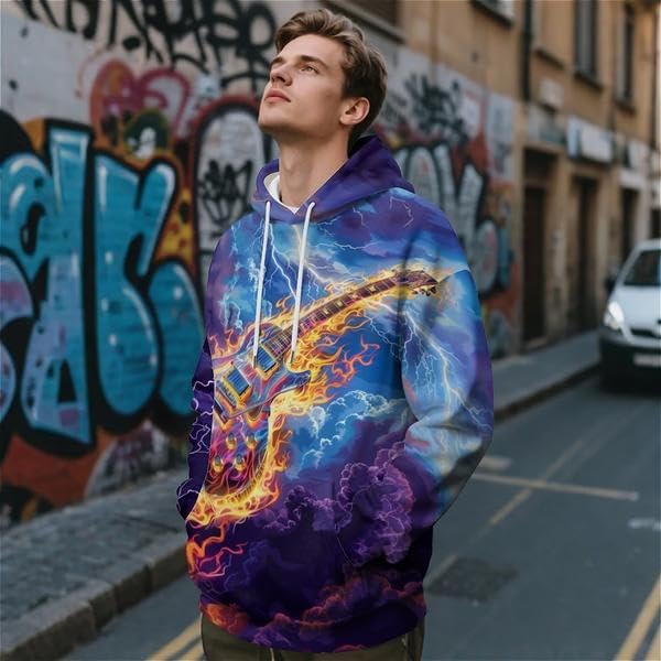 3D Printed Hoodie High Definition Graphic Comfortable and Stylish Unisex Breathable Fabrics Ideal for Casual Wear