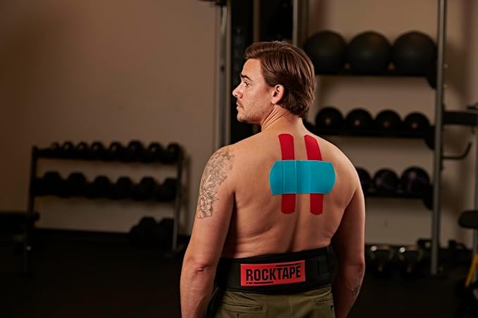 RockTape Highly Water-Resistant Kinesiology Tape