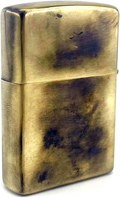 Brass Lighter Case Handmade Gift for Men,Lighter Pouches Protective Storage Case Holder for Father, Boyfriend, Husband Stylish Design for Home Everyday Carry Outdoor Hiking Camping