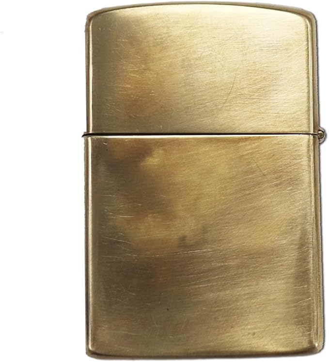 Brass Lighter Case Handmade Gift for Men,Lighter Pouches Protective Storage Case Holder for Father, Boyfriend, Husband Stylish Design for Home Everyday Carry Outdoor Hiking Camping