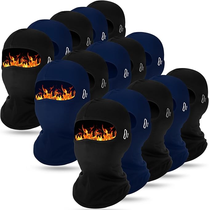 Suhine Winter Balaclava Ski Mask Windproof Thermal Face Mask Cold Weather Balaclava with Reflective Stripe