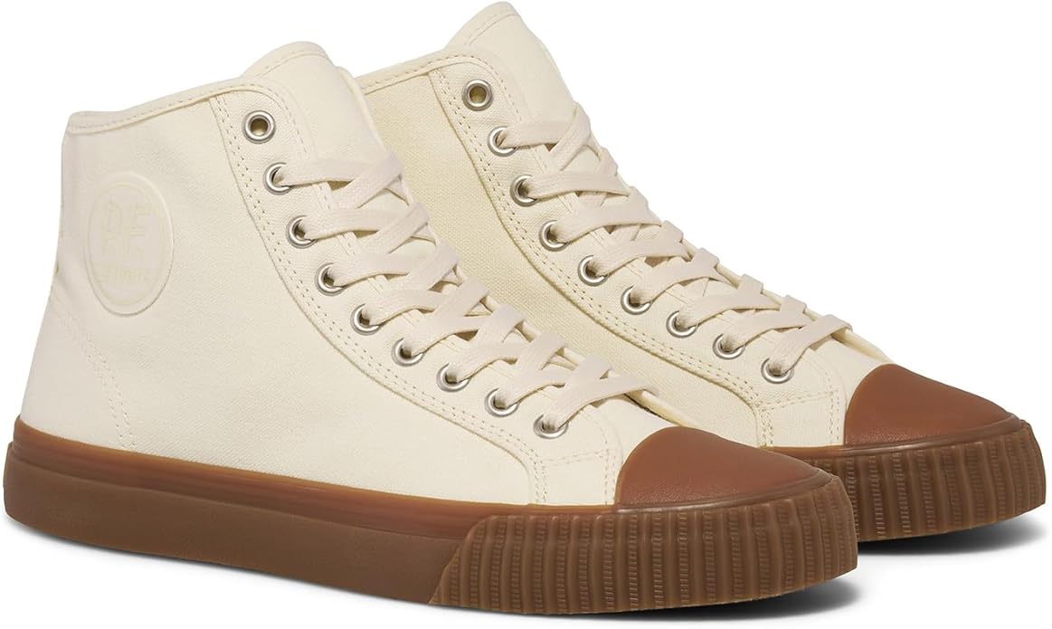 PF Flyers Center High Top Sneakers for Men and Women, Original Canvas Hi-Top Athletic Shoe, Unisex