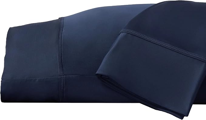 SHEEX Original Performance Cooling Pillowcases, Ultra-Soft Pillowcase Set, 2 Cooling Pillow Covers, Standard, Navy
