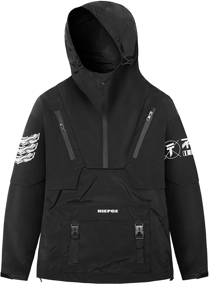 Niepce Inc Japanese Techwear Windbreaker Jackets for Men