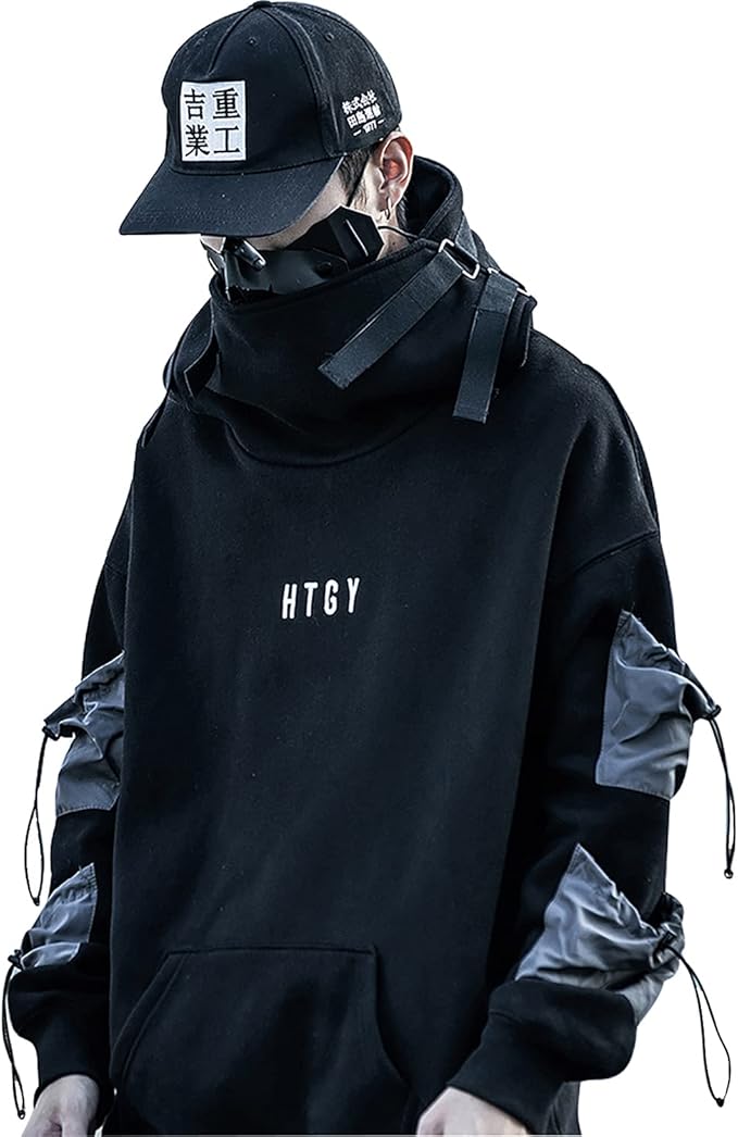 Niepce Inc Japanese Streetwear Men's Techwear Hoodie