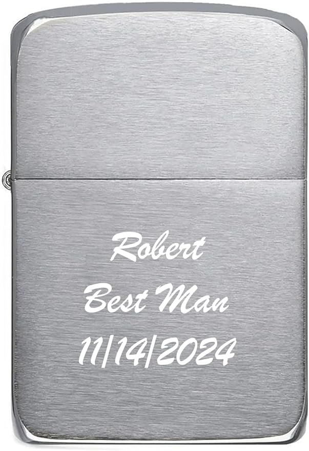 Customized Personalized ZIPPO Classic Windproof Oil Lighter Engraving (1941 Replica)